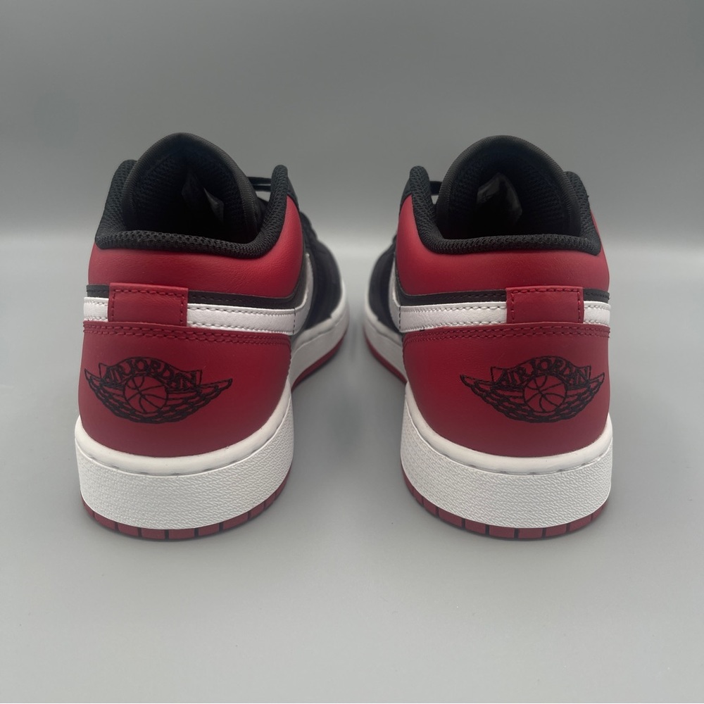 Nike Air Jordan 1 Low Big Girl * Shown: Black/White/Gym Red - Picture 8 of 14